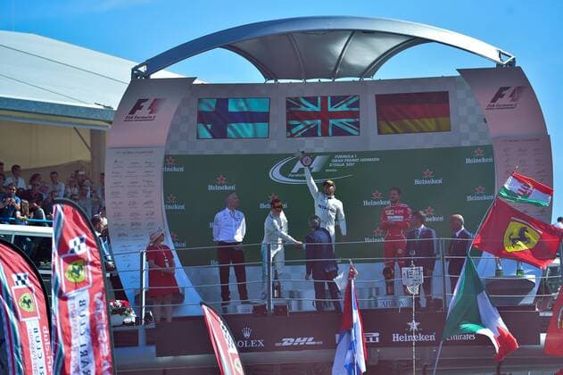Podium, Valtteri Bottas; Lewis Hamilton; Mercedes Grand Prix, Sebastian Vettel, Scuderia Ferrari, formula 1 GP, Italien in Monza, 03.09.2017 Photo:mspb Brioschi Not for Italy Podium, Valtteri Bottas; Lewis Hamilton; Sebastian Vettel, formula 1 GP, Italien