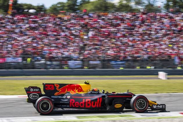 Motorsports: FIA Formula One World Championship WM Weltmeisterschaft 2017, Grand Prix of Italy, 33 Max Verstappen (NLD, Red Bull Racing), Monza Italy xHOCHxZWEIx