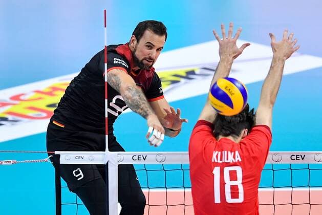 2017.09.03 Krakow Siatkowka mezczyzn Lotto Mistrzostwa Europy 2017 Final: Niemcy - Rosja N z Gyorgy Grozer of Germany Foto Lukasz Laskowski PressFocus 2017.09.03 Szczecin European Men s Volleyball Championships 2017 Final: Germany vs. Russia Gyorgy Grozer of Germany Credit: Lukasz Laskowski PressFocus NEWSPIX.PL --- Newspix.pl FRANCE OUT!  20170903_LUK_188