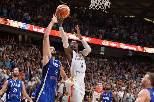 Israel: Eurobasket 2017 Group B Germany Vs Israel Dennis Schroder of Germany during Erurobasket Group B a game between Georgia vs Israel , Telaviv 03 09 2017  MichelexLongox xPacificxPress