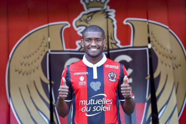 Marlon Santos (OGC Nice) FOOTBALL : Presentation nouvelles recrues OGC Nice - Ligue 1 - Nice - 04 09 2017 NorbertScanella Panoramic 