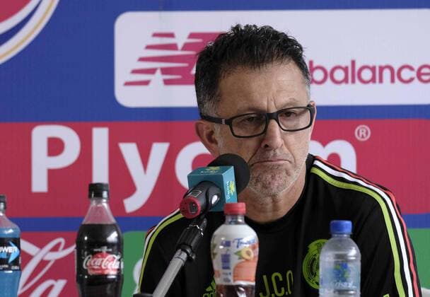 Mexico s coach Juan Carlos Osorio delivers a press conference PK Pressekonferenz at the National Stadium in San Jose, Costa Rica, 04 September 2017. The national soccer team will face Costa Rica tomorrow for the Russia 2018 World Cup qualifiers. MEXICO S PRESS CONFERENCE IN SAN JOSE !ACHTUNG: NUR REDAKTIONELLE NUTZUNG!  Copyright: xJeffreyxArguedasx SJS001 20170904-636401610009587645