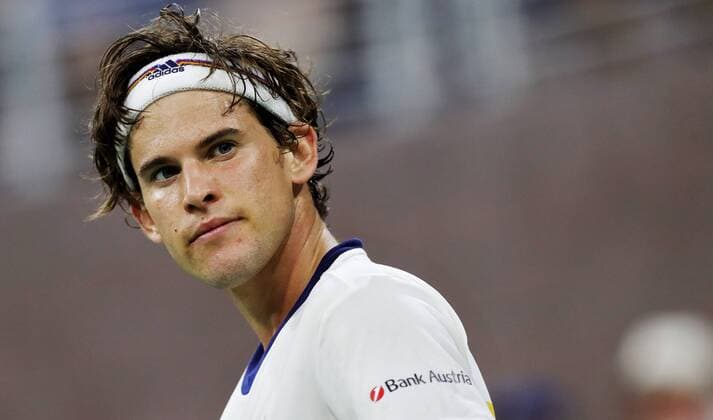 Bilder des Tages - SPORT TENNIS - ATP Tennis Herren US Open 2017 NEW YORK CITY,NEW YORK,USA,04.SEP.17 - TENNIS - ATP World Tour, US Open, Grand Slam, Flushing Meadows. Image shows Dominic Thiem (AUT). GEPAxpictures xMatthiasxHauer