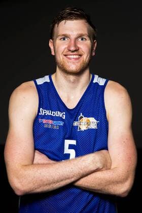 Science City Jena Mannschaft 2017 2018 easycredit BBL am 5. September 2017 Spieler Maximilian Max Ugrai, Portait. Sparkassen Arena