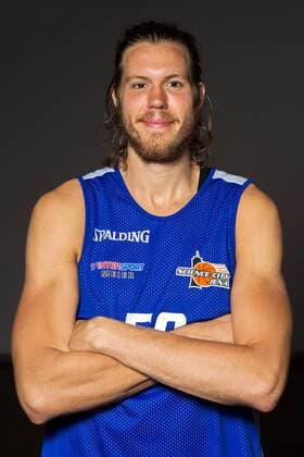 Science City Jena Mannschaft 2017 2018 easycredit BBL am 5. September 2017 Spieler Oliver Mackeldanz, Portait. Sparkassen Arena