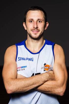 Science City Jena Mannschaft 2017 2018 easycredit BBL am 5. September 2017 Spieler Radenko Pilcevic, Portait. Sparkassen Arena