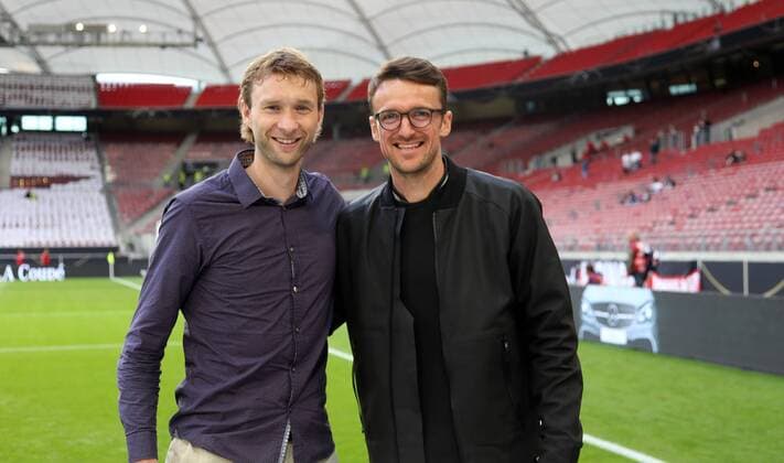 DFB Deutschland - Norwegen Deutschland, Stuttgart, 04.09.2017, Fussball, FIFA, WM Qualifikation, DFB Deutschland - Norwegen: v.l. Simon Rolfes, Christian Gentner.