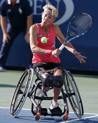 Sabine Ellerbrock ger Woman s Wheelchair Wheelchair Tennis Tennis U.S. Open 2017 Grand Slam ITF ATP WTA Billie Jean King Tennis Center New York New York USA 7 September 2017 Copyright: xJuergenxHasenkopfx