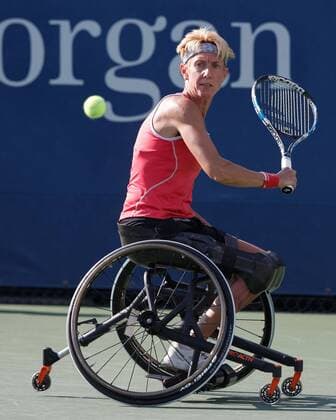 Sabine Ellerbrock ger Woman s Wheelchair Wheelchair Tennis Tennis U.S. Open 2017 Grand Slam ITF ATP WTA Billie Jean King Tennis Center New York New York USA 7 September 2017 Copyright: xJuergenxHasenkopfx