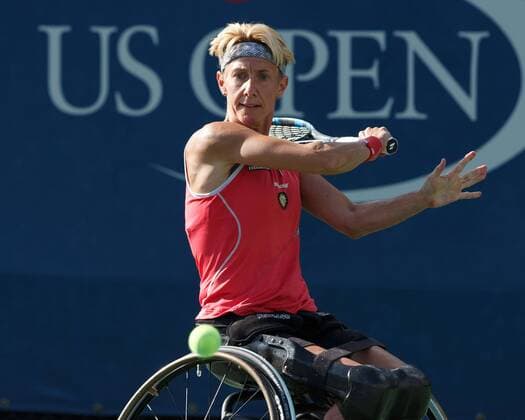Sabine Ellerbrock ger Woman s Wheelchair Wheelchair Tennis Tennis U.S. Open 2017 Grand Slam ITF ATP WTA Billie Jean King Tennis Center New York New York USA 7 September 2017 Copyright: xJuergenxHasenkopfx