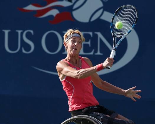 Sabine Ellerbrock ger Woman s Wheelchair Wheelchair Tennis Tennis U.S. Open 2017 Grand Slam ITF ATP WTA Billie Jean King Tennis Center New York New York USA 7 September 2017 Copyright: xJuergenxHasenkopfx