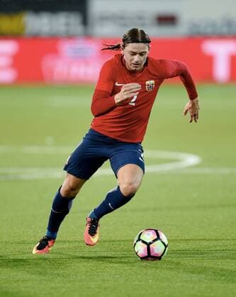 Fotball , 5. september 2017 , U21 U 21 Norge - Israel Norway - Israel Julian Ryerson , Norge 