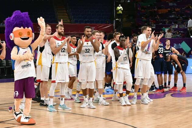 Basketball Istanbul 09 09 2017 Eurobasket 2017 European Championship the men Eighth finals Germany ger France FRA cheering Germany