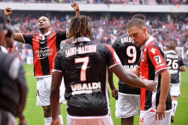 14 Alassane PLEA (nice) - JOIE FOOTBALL : Nice vs Monaco - Ligue 1 - 09 09 2017 FEP Panoramic 