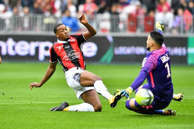 14 Alassane PLEA (nice) FOOTBALL : Nice vs Monaco - Ligue 1 - 09 09 2017 FEP Panoramic 