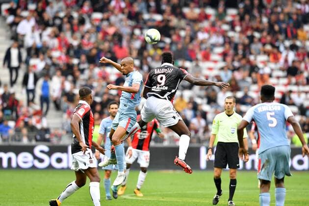 09 Mario BALOTELLI (nice) - 02 FABINHO (mon) FOOTBALL : Nice vs Monaco - Ligue 1 - 09 09 2017 FEP Panoramic 