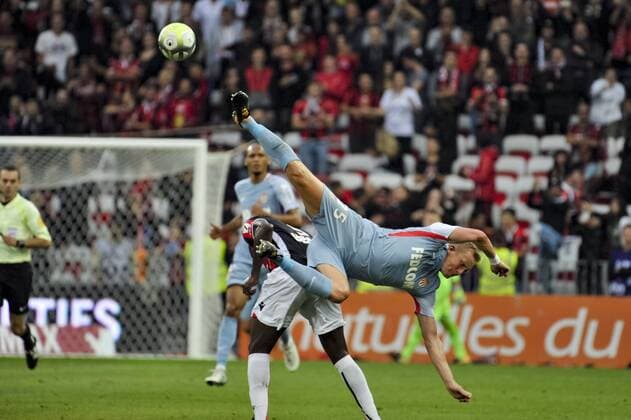 Kamil Glik (AS Monaco) FOOTBALL : OGC Nice vs AS Monaco - Ligue 1 - Nice - 09 09 2017 NorbertScanella Panoramic 