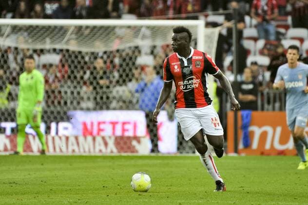 Mario Balotelli (OGC Nice) FOOTBALL : OGC Nice vs AS Monaco - Ligue 1 - Nice - 09 09 2017 NorbertScanella Panoramic 