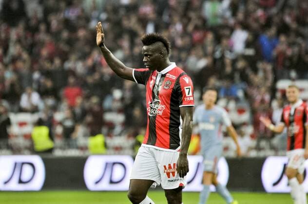 Mario Balotelli (OGC Nice) FOOTBALL : OGC Nice vs AS Monaco - Ligue 1 - Nice - 09 09 2017 NorbertScanella Panoramic 