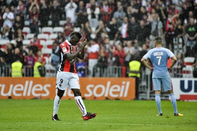 Mario Balotelli (OGC Nice) FOOTBALL : OGC Nice vs AS Monaco - Ligue 1 - Nice - 09 09 2017 NorbertScanella Panoramic 