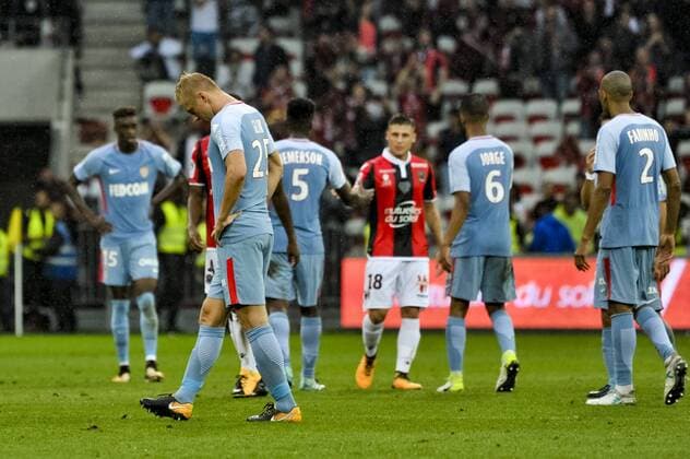 Deception AS Monaco - Kamil Glik (AS Monaco) FOOTBALL : OGC Nice vs AS Monaco - Ligue 1 - Nice - 09 09 2017 NorbertScanella Panoramic 