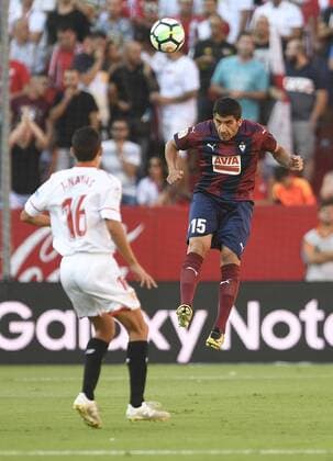Cote in party belonging to the Santander League, facing Sevilla FC vs Eibar CF, Sanchez Pizjuan Stadium, Sevilla, Andalucia, Spain, September 9, 2017, photo: Cristobal Duenas Cordon Press  xCristobalxDuenasx xx