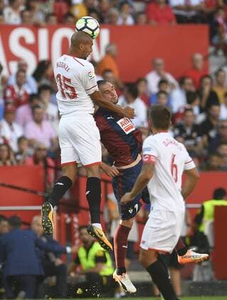 NZonzi in party belonging to the Santander League, facing Sevilla FC vs Eibar CF, Sanchez Pizjuan Stadium, Sevilla, Andalucia, Spain, September 9, 2017, photo: Cristobal Duenas Cordon Press  xCristobalxDuenasx xx