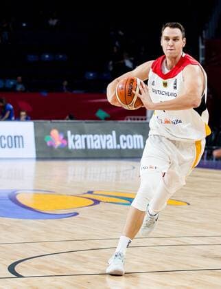 09 09 2017 Sinan Erdem Dome Istanbul Door FIBA Eurobasket 2017 Germany vs France Eighth finals in Picture John Voigt man of Germany during The Eurobasket 2017 Round of 16 Match between Germany and France AT The Sinan Erdem Dome in Istanbul Turkey ON 2017 09 09 Istanbul  EX_SPIDA