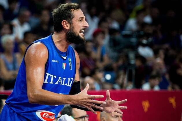 09 09 2017 Sinan Erdem Dome Istanbul Door FIBA Eurobasket 2017 Finland vs Italy Eighth finals in Picture Marco Belinelli of Italy during The Eurobasket 2017 Round of 16 Match between Finland and Italy AT The Sinan Erdem Dome in Istanbul Turkey ON 2017 09 09 Istanbul  EX_SPIDA