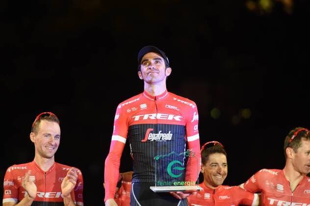 10-09-2017 Vuelta A Espana; Tappa 21 Arroyomolinos - Madrid; 2017, Trek - Segafredo; Contador, Alberto; Madrid; 