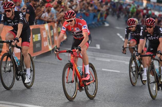 10-09-2017 Vuelta A Espana; Tappa 21 Arroyomolinos - Madrid; 2017, Team Sky; Froome, Christopher; Madrid; 