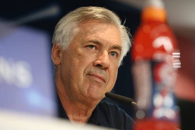 Boss team manager Carlo Ancelotti FC Bavaria Munich Press conference FC Bavaria Munich Football Champions League 11 09 2017 Munich Bavaria Germany Copyright: xkolbert-press ChristianxKolbertx