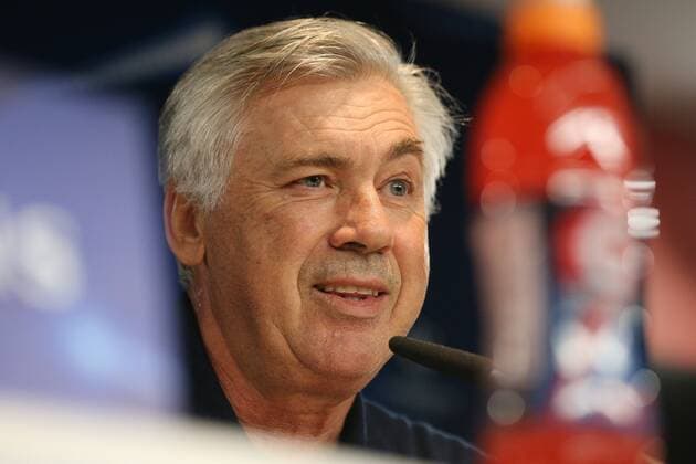 Boss team manager Carlo Ancelotti FC Bavaria Munich Press conference FC Bavaria Munich Football Champions League 11 09 2017 Munich Bavaria Germany Copyright: xkolbert-press ChristianxKolbertx