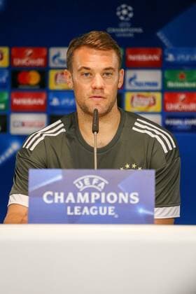 Manuel later 1 FC Bavaria Munich Press conference FC Bavaria Munich Football Champions League 11 09 2017 Munich Bavaria Germany Copyright: xkolbert-press ChristianxKolbertx