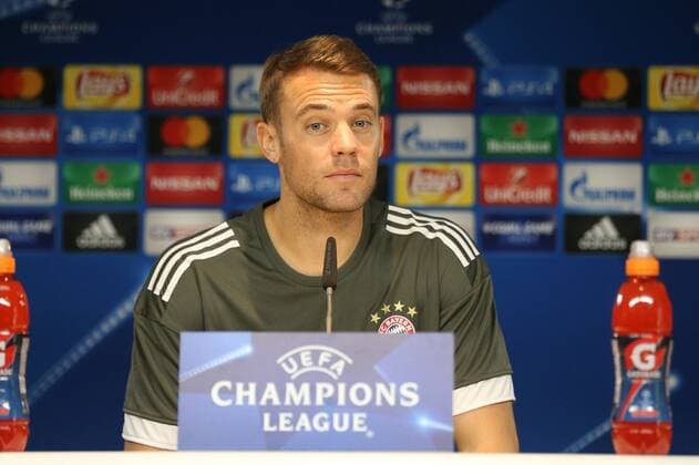 Manuel later 1 FC Bavaria Munich Press conference FC Bavaria Munich Football Champions League 11 09 2017 Munich Bavaria Germany Copyright: xkolbert-press ChristianxKolbertx