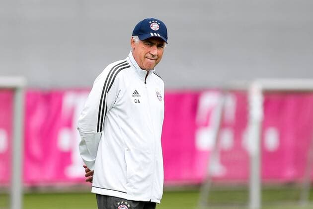 Boss team manager Carlo Ancelotti FC Bavaria Munich observed The Players Training FC Bavaria Munich Football Champions League 11 09 2017 Munich Bavaria Germany Copyright: xkolbert-press ChristianxKolbertx