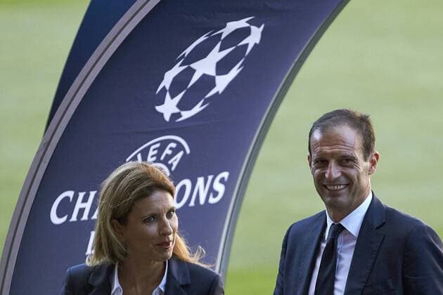 Juventus Italian coach Massimiliano Allegri visits the Camp Nou Stadium in Barcelona, Catalonia, Spain, 11 September 2017. Juventus will face FC Barcelona Barca next Wednesday for the first round of the Champions League. Juventus visits the Camp Nou stadium in Barcelona !ACHTUNG: NUR REDAKTIONELLE NUTZUNG!  Copyright: xAlejandroxGarcíax SJD010 20170911-636407575138445206