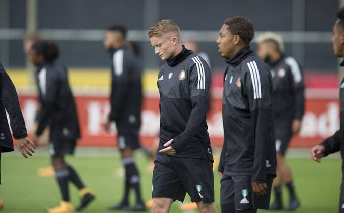 12-09-2017 VOETBAL: TRAINING FEYENOORD: ROTTERDAM Sam Larsson (Feyenoord) Foto: SCS Michel Utrecht xVIxVIxImagesx xSoenarxChamidxsportfotografiexIVx 8724752