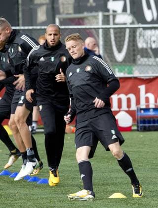 12-09-2017 VOETBAL: TRAINING FEYENOORD: ROTTERDAM Sam Larsson (Feyenoord) Foto: SCS Michel Utrecht xVIxVIxImagesx xSoenarxChamidxsportfotografiexIVx 8724754