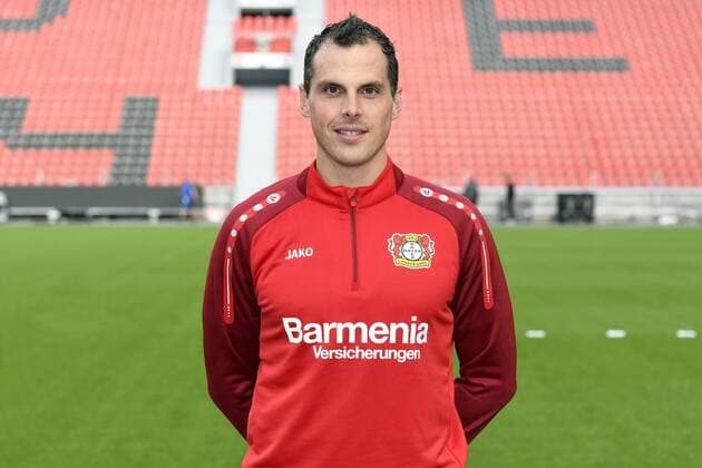 Football ger 1 BL Portrait session 2017 2018 Bayer Leverkusen David Thiel Lev Single Portrait Portrait