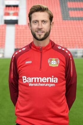 Football ger 1 BL Portrait session 2017 2018 Bayer Leverkusen Lars Kornetka Lev Single Portrait Portrait