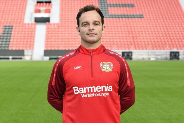 Football ger 1 BL Portrait session 2017 2018 Bayer Leverkusen Daniel Jouvin Lev Single Portrait Portrait