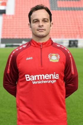 Football ger 1 BL Portrait session 2017 2018 Bayer Leverkusen Daniel Jouvin Lev Single Portrait Portrait