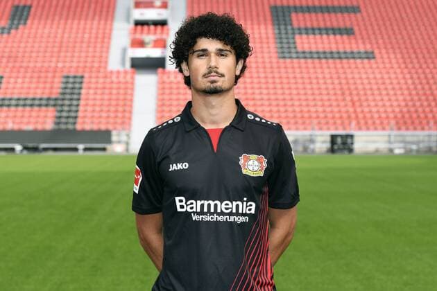 Football ger 1 BL Portrait session 2017 2018 Bayer Leverkusen André Ramalho Lev Single Portrait Portrait