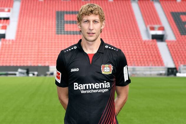 Football ger 1 BL Portrait session 2017 2018 Bayer Leverkusen Stefan Kießling Lev Single Portrait Portrait
