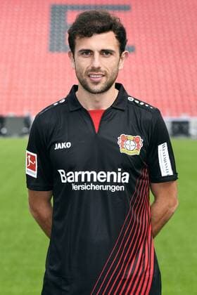 Football ger 1 BL Portrait session 2017 2018 Bayer Leverkusen Admir Mehmedi Lev Single Portrait Portrait