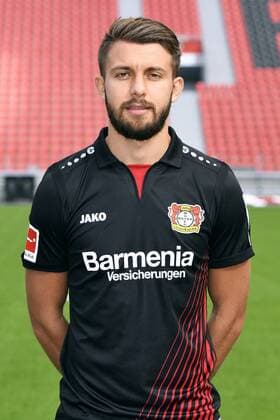 Football ger 1 BL Portrait session 2017 2018 Bayer Leverkusen Vladlen Yurchenko Lev Single Portrait Portrait