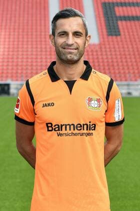 Football ger 1 BL Portrait session 2017 2018 Bayer Leverkusen Ramazan Özcan Lev Single Portrait Portrait