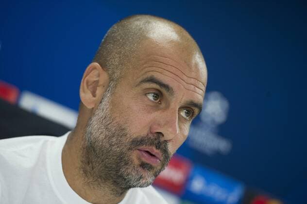 12-09-2017 VOETBAL: PERSCONFERENTIE MANCHESTER CITY: ROTTERDAM Josep Pep Guardiola Foto: SCS Michel Utrecht xVIxVIxImagesx xSoenarxChamidxsportfotografiexIVx 8725421