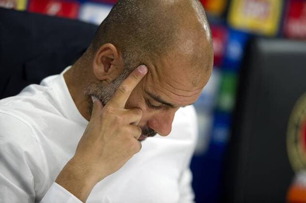 12-09-2017 VOETBAL: PERSCONFERENTIE MANCHESTER CITY: ROTTERDAM Josep Pep Guardiola Foto: SCS Michel Utrecht xVIxVIxImagesx xSoenarxChamidxsportfotografiexIVx 8725424